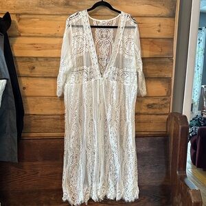 Maurices White Lace Top